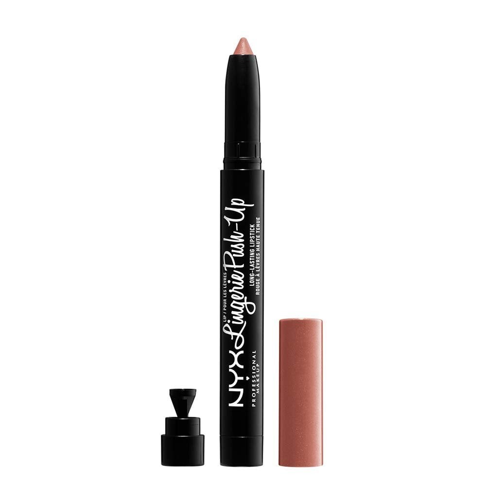 Nyx NYX Lip Lingerie Push Up Long-Lasting Lipstick - Push Up Brown Spice Pink -