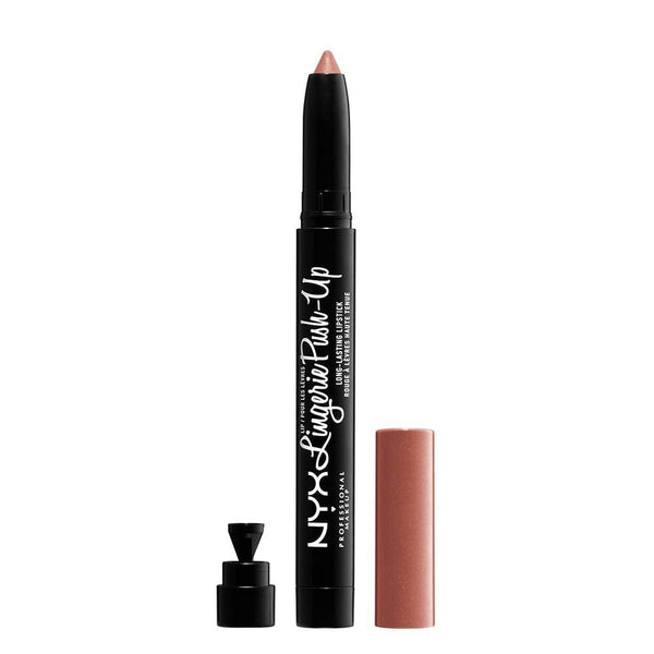 Nyx NYX Lip Lingerie Push Up Long-Lasting Lipstick - Push Up Brown Spice Pink -