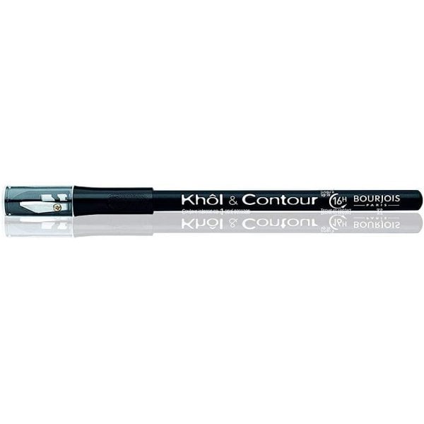 Bourjois Bourjois Khol And Contour With Built In Sharpener Black - 001 Black - Health & Beauty > Personal Care > Cosmetics > Makeup > Eye Makeup > Eyebrow Enhancers Eyeliner