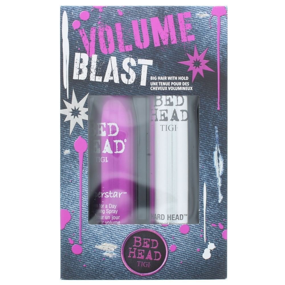 Tigi Tigi Bed Head Volume Blast G/S 311Ml Thickening Spray + 385ml Hairspray -