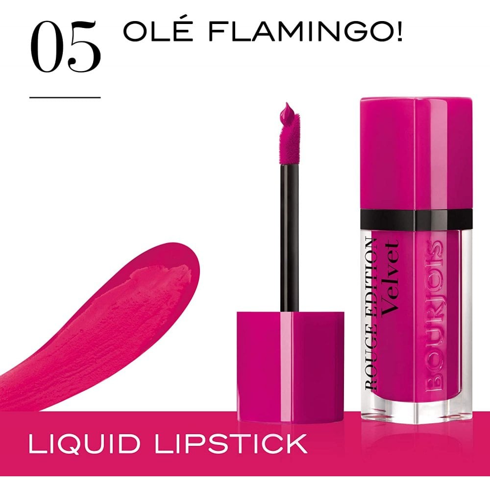 Bourjois Bourjois Lip Rouge Edition Velvet Lipstick 7.7ml - Ole Flamingo! - Health & Beauty > Personal Care > Cosmetics > Makeup > Lip Makeup > Lipsticks Lipstick