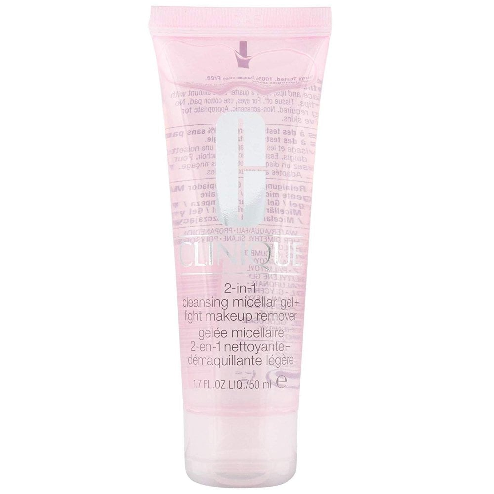 Clinique Clinique 2-In-1 Makeup Remover + Cleansing Micellar Gel 50ml -