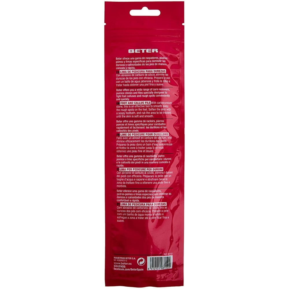 Beter Beter Callus File - Health & Beauty > Personal Care > Cosmetics File