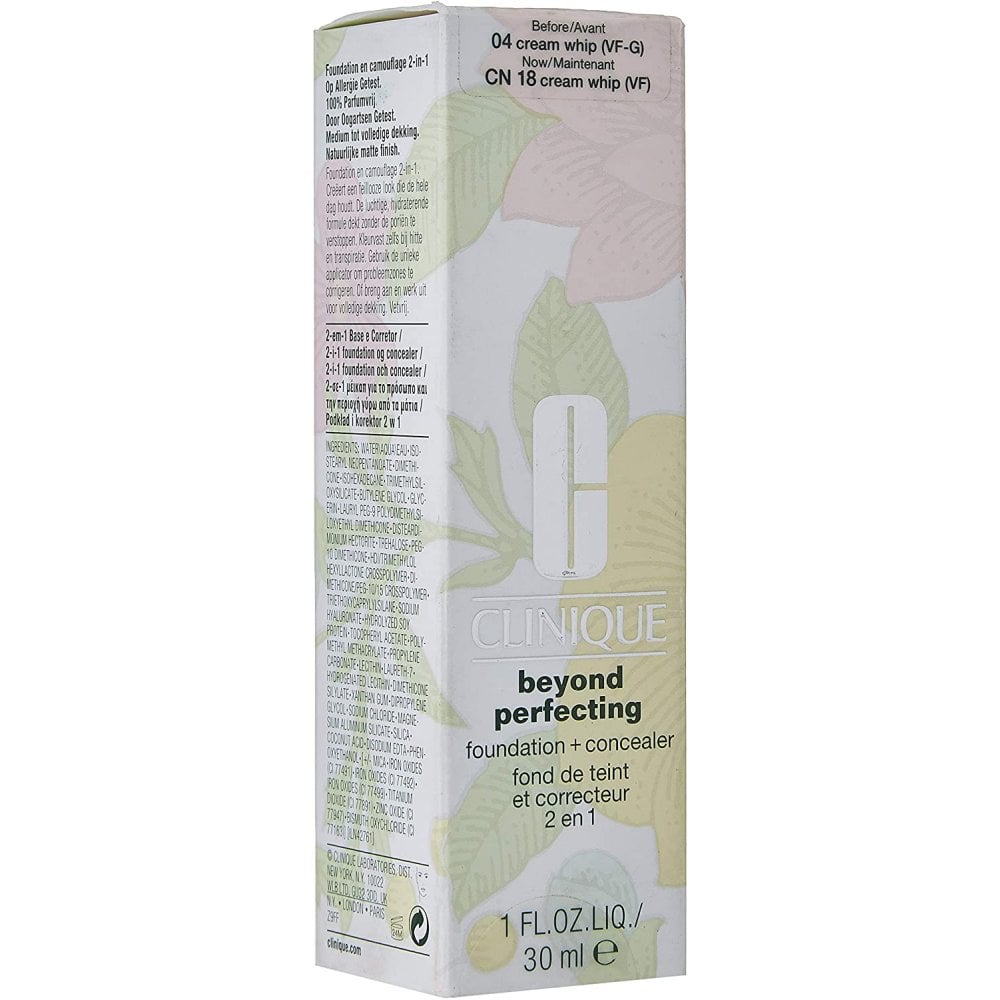 Clinique Beyond Perfecting Foundation And Concealer 30ml - 04 Creamwhip