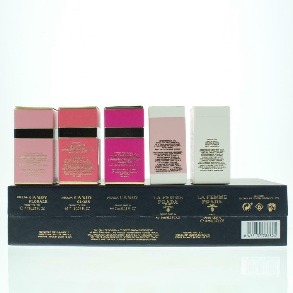 Prada Prada The Prada Miniatures Collection - 5 Piece Mini Gift Set -