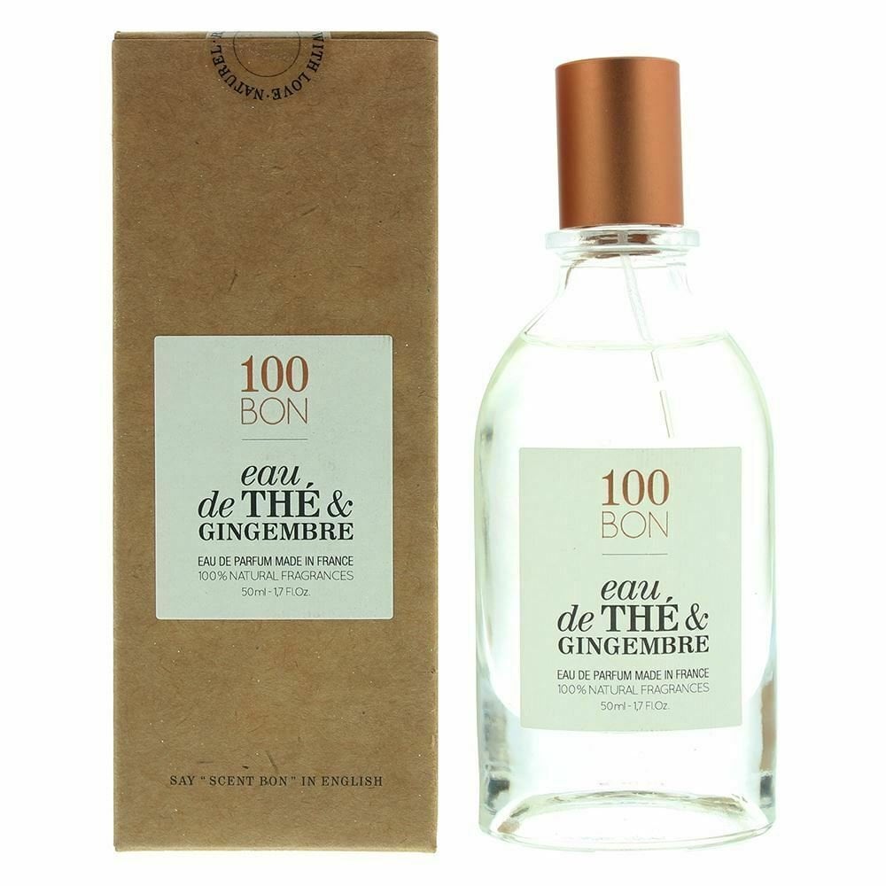 100BON 100Bon Eau De The & Gingembre Natural Ingredients 50ml EDP Spray -
