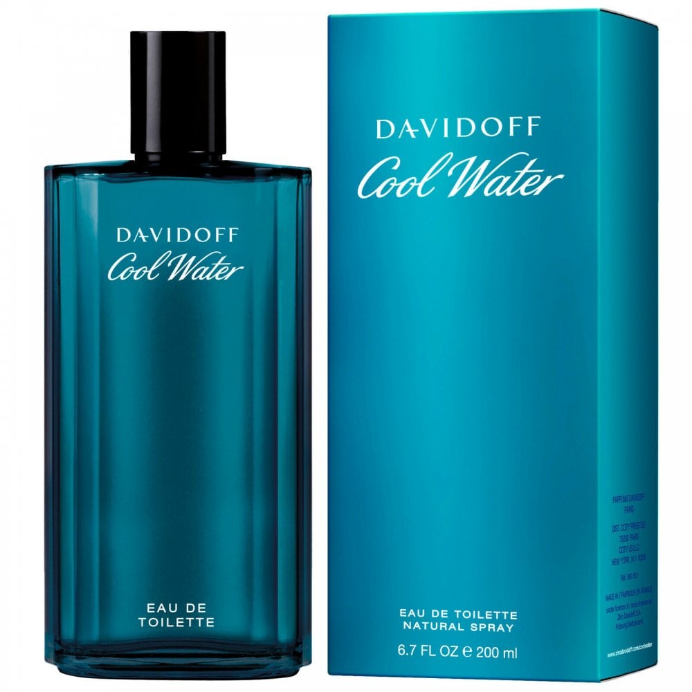 Davidoff Davidoff Cool Water For Men 200ml EDT Spray - Health & Beauty > Personal Care > Cosmetics > Perfumes & Colognes > Eaux De Toilette