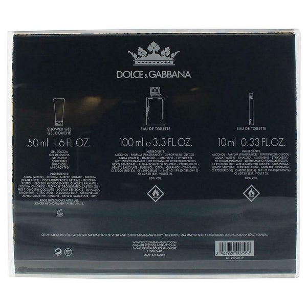 Dolce & Gabbana Dolce & Gabbana K 100ml EDT Spray + 10Ml EDT & Shower Gel 50ml - Health & Beauty > Personal Care > Cosmetics > Perfumes & Colognes > Eaux de Parfum EDT