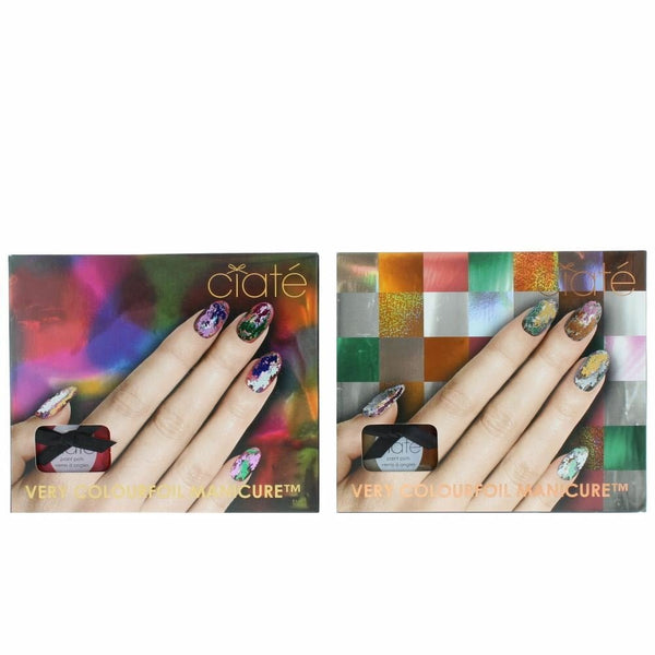 Ciate Ciate Colourfoil Duo Set Pink & Grey Carnival Couture & Wonderland - Health & Beauty > Personal Care > Cosmetics > Nail Care > Nail Polishes Nail Polish
