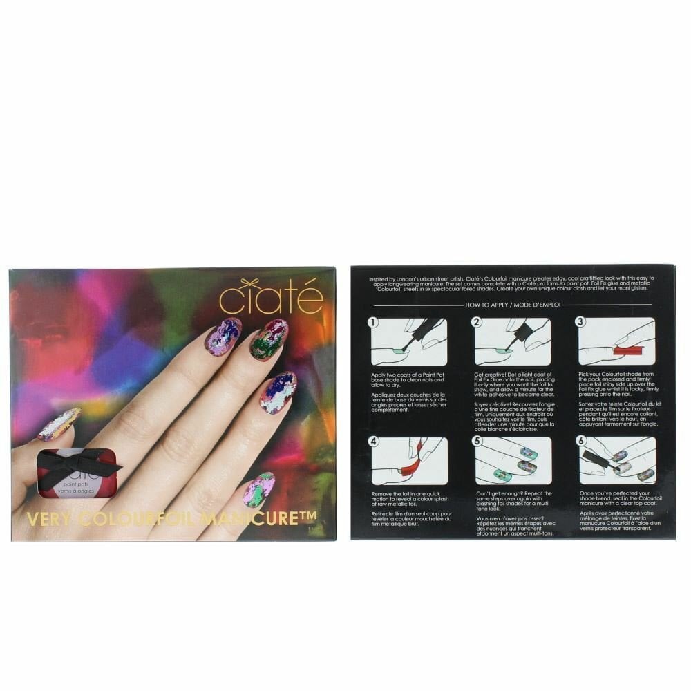 Ciate Ciate Colourfoil Duo Set Pink & Grey Carnival Couture & Wonderland - Health & Beauty > Personal Care > Cosmetics > Nail Care > Nail Polishes Nail Polish