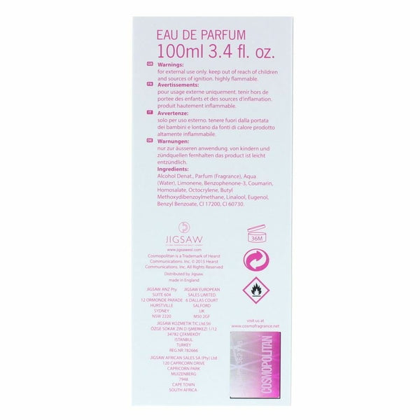 Cosmopolitan Cosmopolitan 100ml EDP Spray - Health & Beauty > Personal Care > Cosmetics > Perfumes & Colognes > Eaux de Parfum EDP