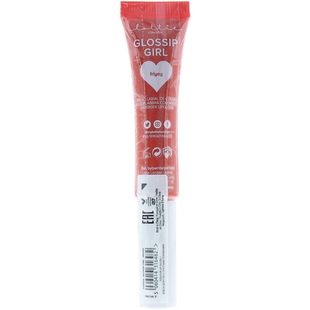 Lottie Lottie Glossip Girl Full Coverage Lip Gloss - Friyay - Health & Beauty > Personal Care > Cosmetics > Makeup > Lip Makeup > Lip Gloss Cosmetics
