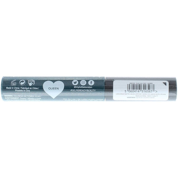 Lottie Lottie London Slay All Day Matte Liquid Lipstick 6ml - Queen - Health & Beauty > Personal Care > Cosmetics > Makeup > Lip Makeup > Lipsticks Cosmetics