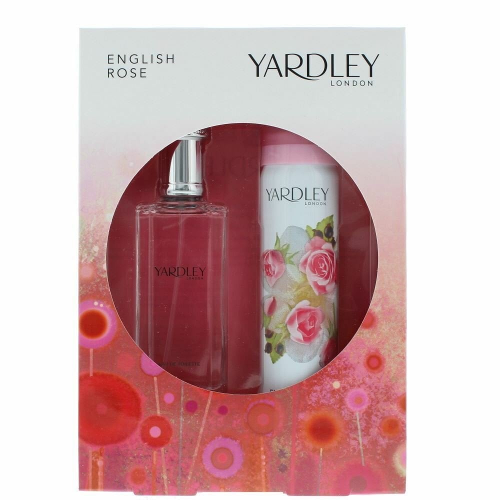 Yardley Yardley English Rose 50ml EDT Spray + 75ml Body Spray - Health & Beauty > Personal Care > Cosmetics > Perfumes & Colognes > Eaux De Toilette
