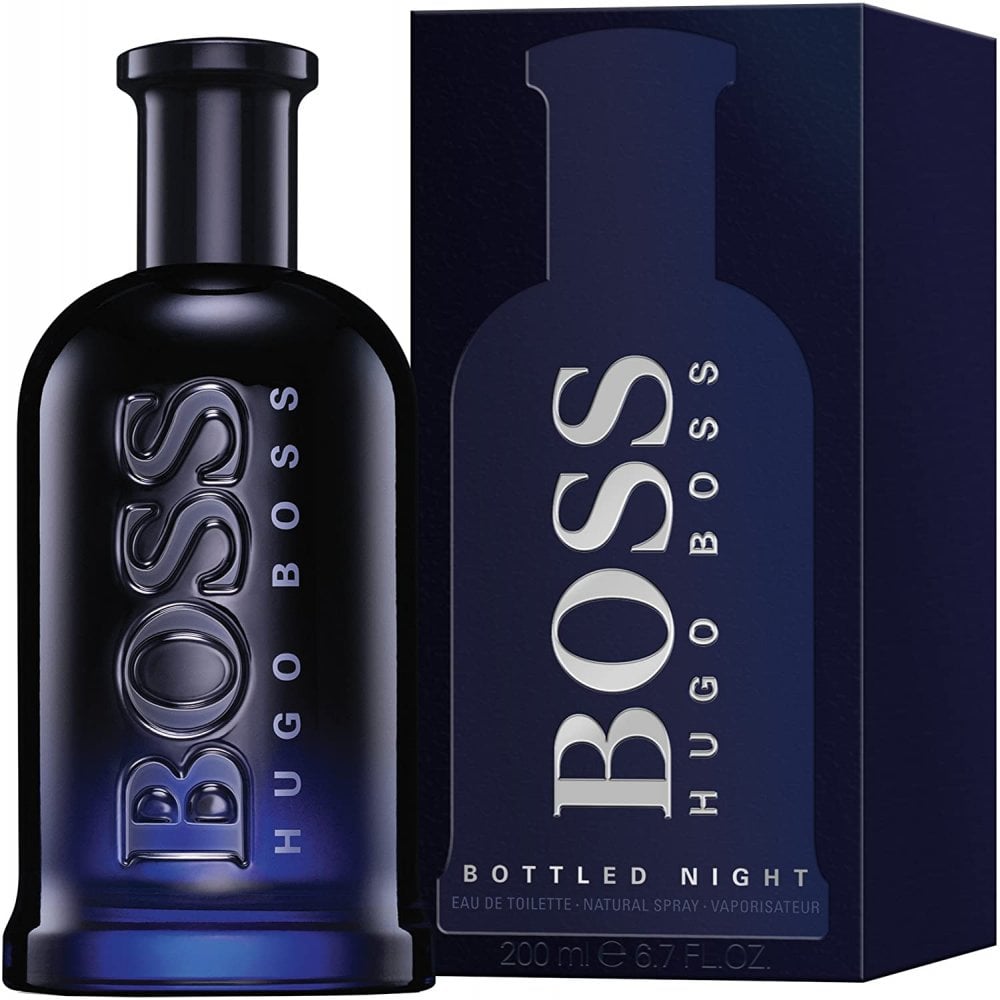 Hugo Boss Hugo Boss Bottled Night 200ml EDT Spray - Health & Beauty > Personal Care > Cosmetics > Perfumes & Colognes > Eaux De Toilette
