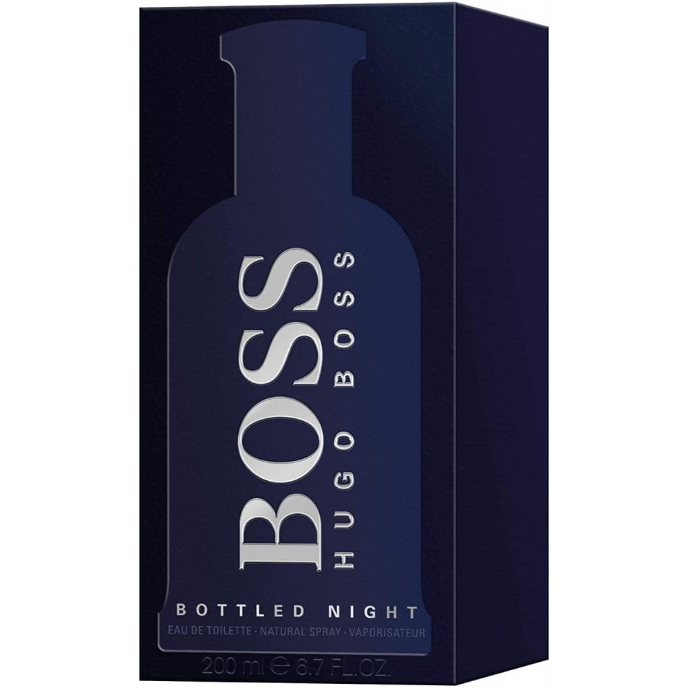 Hugo Boss Hugo Boss Bottled Night 200ml EDT Spray - Health & Beauty > Personal Care > Cosmetics > Perfumes & Colognes > Eaux De Toilette