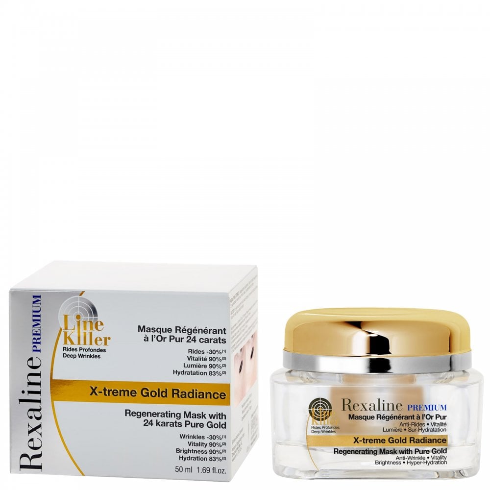 REXALINE Rexaline Premium X-Treme Gold Radiance Line Killer Regenerating Mask With Pure Gold 50ml - Health & Beauty > Personal Care > Cosmetics > Skin Care > Skin Care Masks & Peels Skin Care