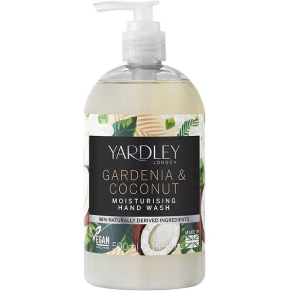 Yardley Yardley Gardenia & Coconut Milk Botanical Hand Wash 500ml - Health & Beauty > Personal Care > Cosmetics Hand Wash