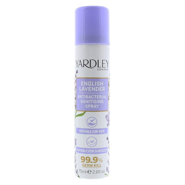 Yardley Yardley English Lavender Antibacterial Sanitising Spray 75ml - Health & Beauty > Personal Care > Deodorants & Anti-Perspirant > Deodorants Sanitising Spray