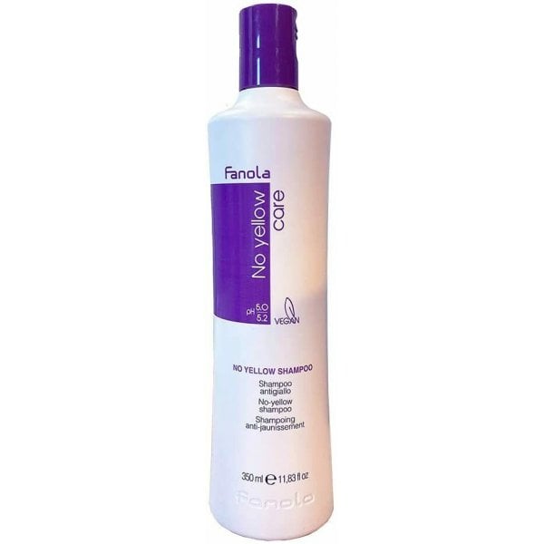 Fanola Fanola No Yellow Shampoo Purple Toner Blond Anti Yellow Hair Care 350ml -