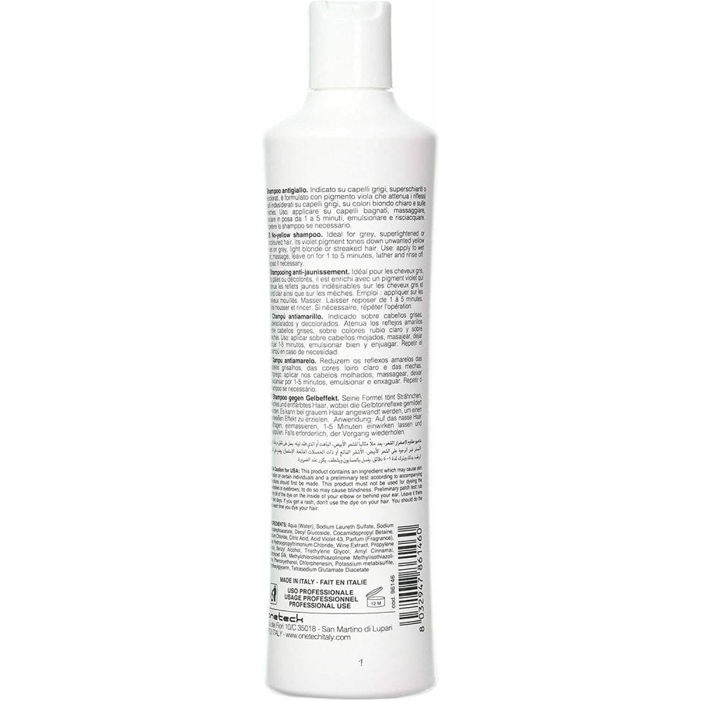 Fanola Fanola No Yellow Shampoo Purple Toner Blond Anti Yellow Hair Care 350ml -
