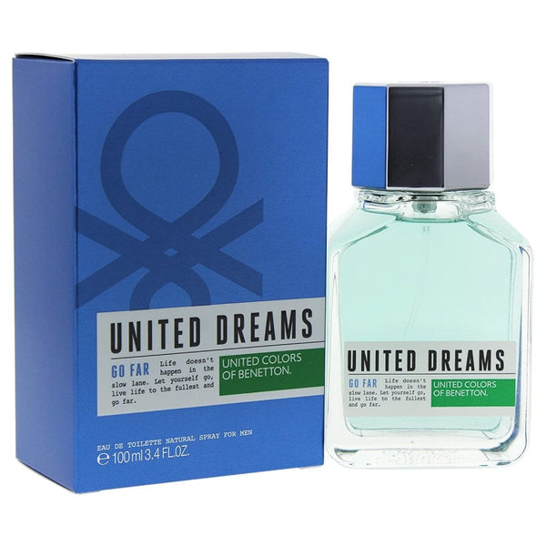 Benetton Benetton United Dreams Go Far 100ml EDT Spray - Health & Beauty > Personal Care > Cosmetics > Perfumes & Colognes > Eaux de Parfum EDT