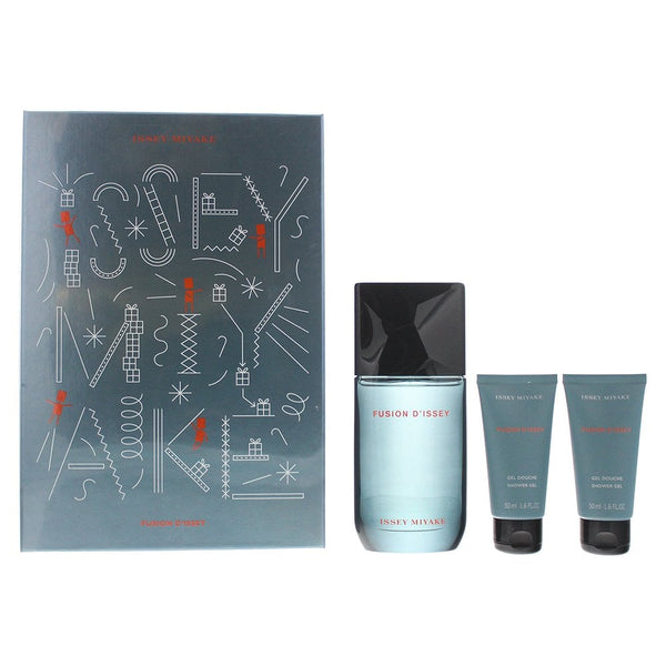 Issey Miyake Issey Miyake Fusion D'Issey 3 Piece EDT 100ml Shower Gel 50ml Shower Gel 50ml - Health & Beauty > Personal Care > Cosmetics > Perfumes & Colognes EDT