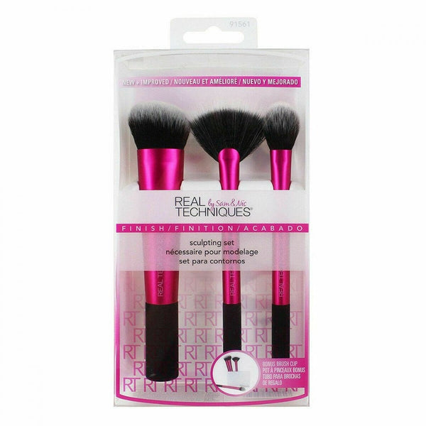 Real Techniques Real Techniques Makeup Foundation Powder Blush Sculpting Cosmetics Brushes -