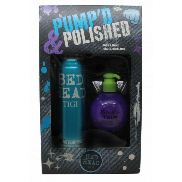 Tigi Tigi Bed Head Pumped & Polished Gift Set 340Ml Hair + 200ml Heat Protectant -