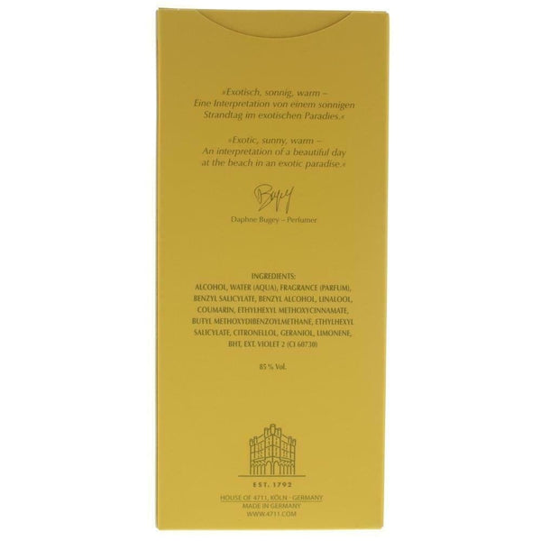 Maurer & Wirtz Maurer & Wirtz 4711 Acqua Colonia Sunny Side Of Zanzibar EDC 170ml -