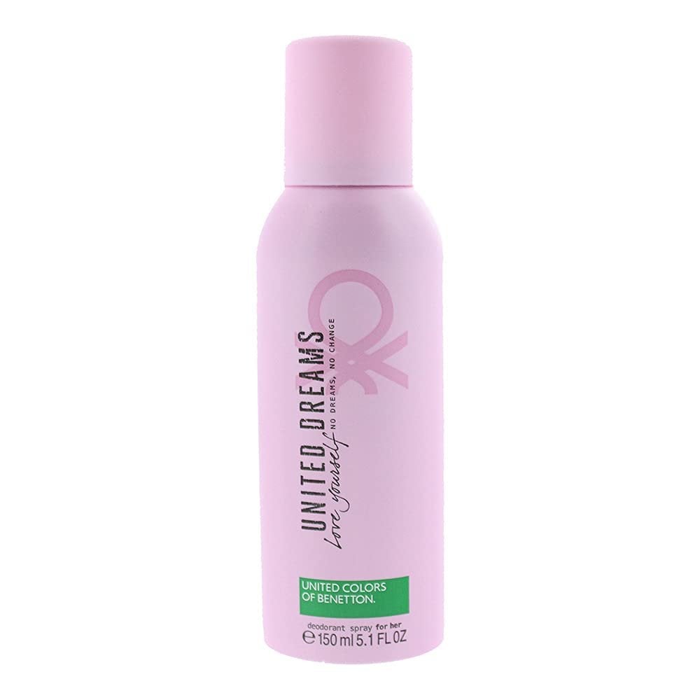 Benetton Benetton United Colors Of Benetton United Dreams Love Yourself Deodorant Spray For Her 150ml - Health & Beauty > Personal Care > Deodorants & Anti-Perspirant > Deodorants DEODORANT SPRAY