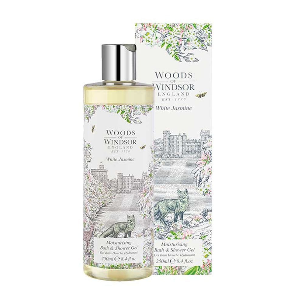 Woods of Windsor Woods Of Windsor White Jasmine Bath & Shower Gel 250ml - Health & Beauty > Personal Care > Cosmetics > Bath & Body > Body Wash Bath And Shower