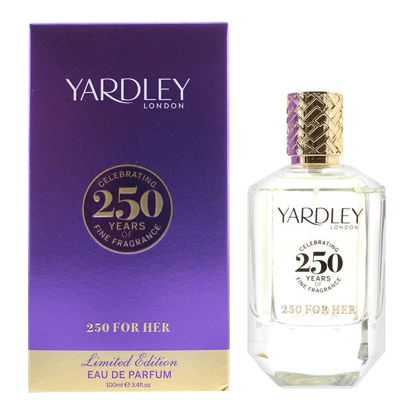 Yardley Yardley 250 For Her Limited Edition 100ml EDP Spray - Health & Beauty > Personal Care > Cosmetics > Perfumes & Colognes > Eaux de Parfum EDP