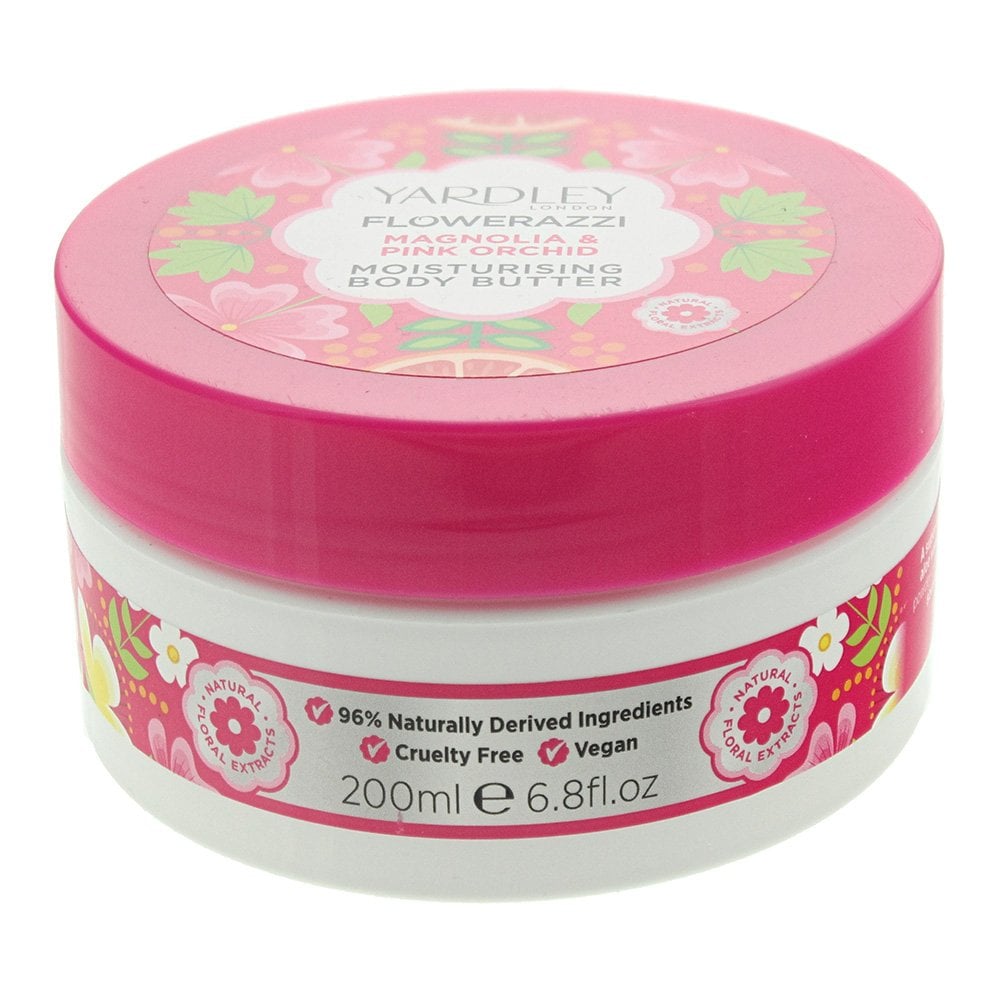 Yardley Yardley Flowerazzi Magnolia & Pink Orchid Body Butter 200ml - Health & Beauty > Personal Care > Cosmetics Body Butter