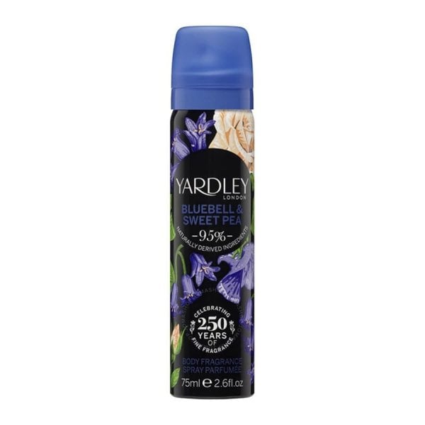 Yardley Yardley Bluebell And Sweetpea 75ml Body Spray - Health & Beauty > Personal Care > Deodorants & Anti-Perspirant > Deodorants Body Spray