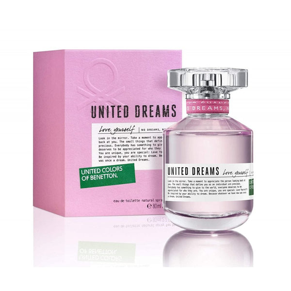 Benetton Benetton United Dreams Love Yourself 50ml EDT Spray - Health & Beauty > Personal Care > Cosmetics > Perfumes & Colognes > Eaux De Toilette EDT