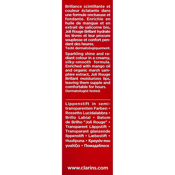 Clarins Joli Rouge Hydration And Wear - 745 Ivory Pink