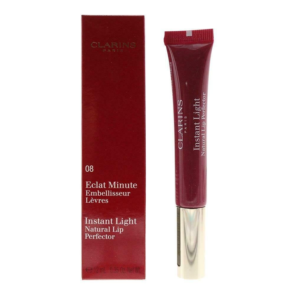 Clarins Instant Light Natural Lip Perfector 12ml - 08 Plum
