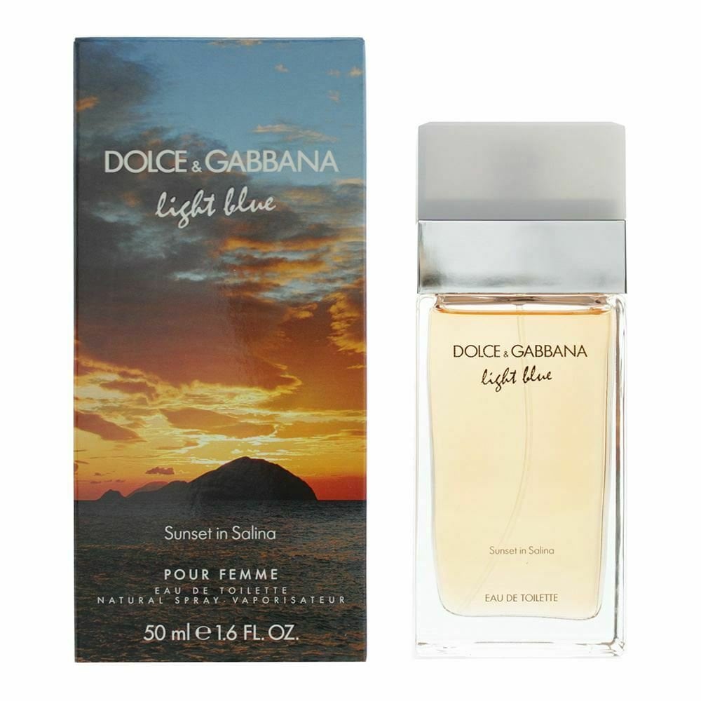 Dolce & Gabbana D&G Light Blue Sunset In Salina 50ml EDT Spray -