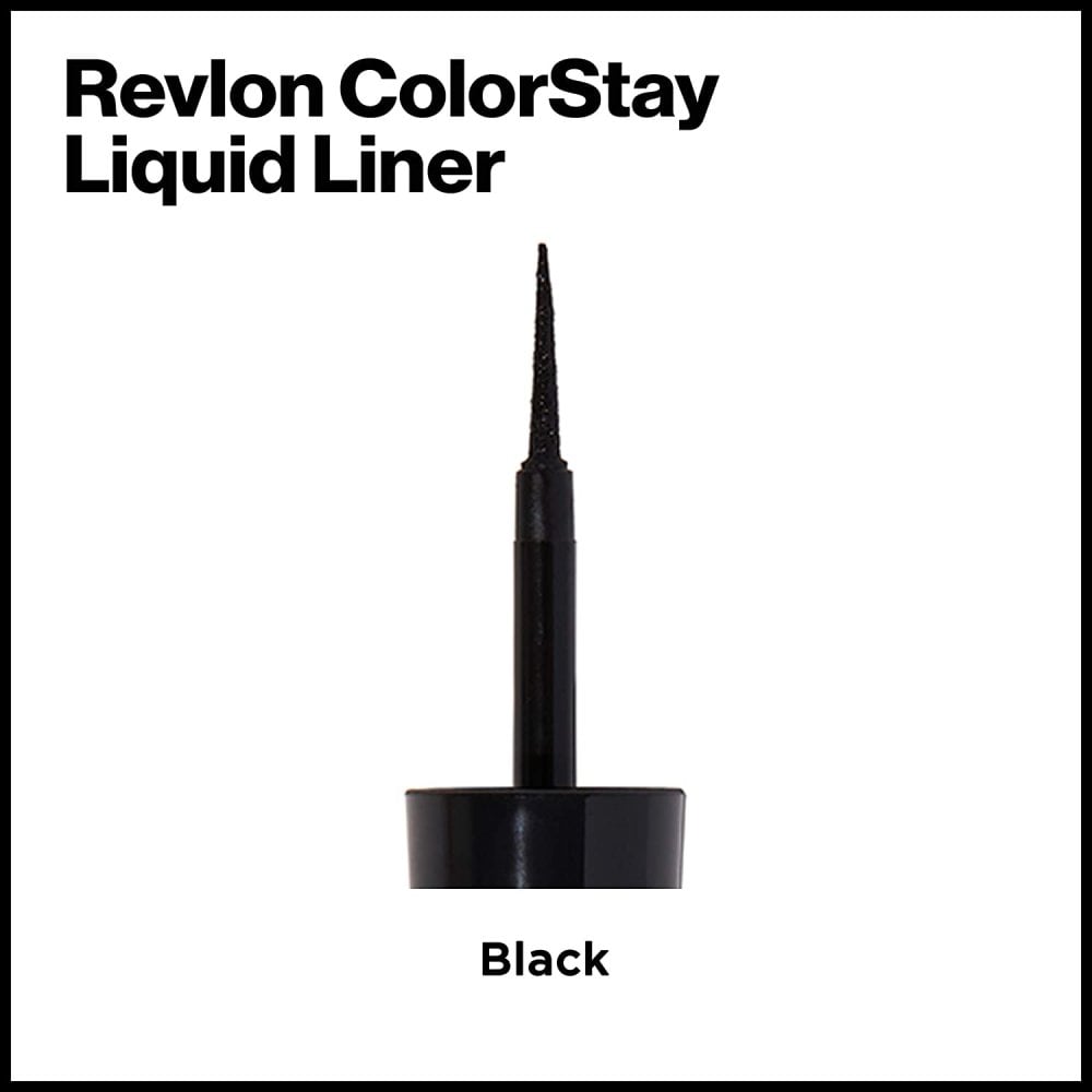 Revlon Revlon Colorstay Long Lasting Waterproof Liquid Eyeliner - Blackest Black - Health & Beauty > Personal Care > Cosmetics > Makeup > Eye Makeup > Eyeliner Eyeliner