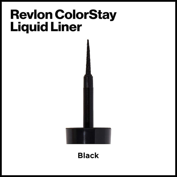 Revlon Revlon Colorstay Long Lasting Waterproof Liquid Eyeliner - Blackest Black - Health & Beauty > Personal Care > Cosmetics > Makeup > Eye Makeup > Eyeliner Eyeliner