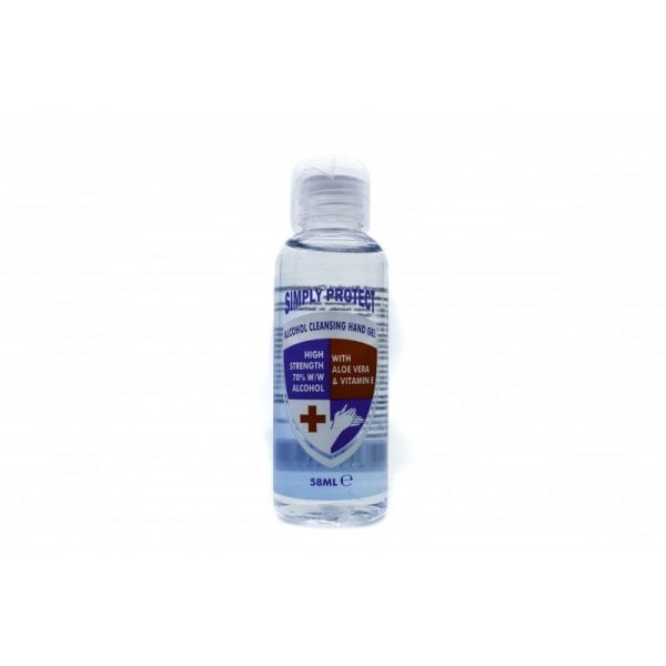 Simply Protect Simply Protect Alcohol Cleansing Hand Gel 58ml - Skin Care