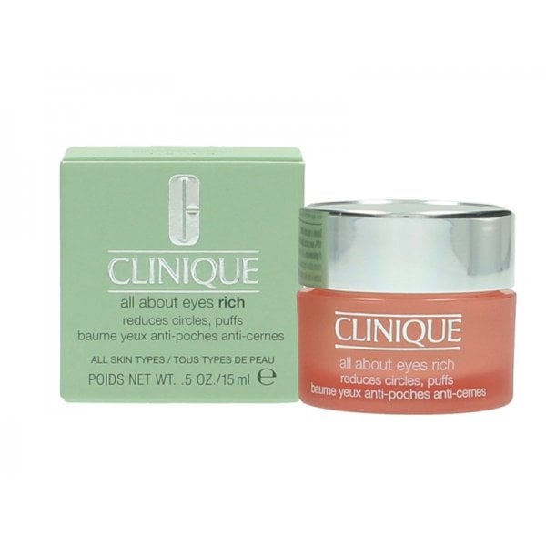 Clinique Clinique All About Eyes Rich 15ml - Moisturiser For All Skin Types - Health & Beauty > Personal Care > Cosmetics > Skin Care > Eye Creams Cream