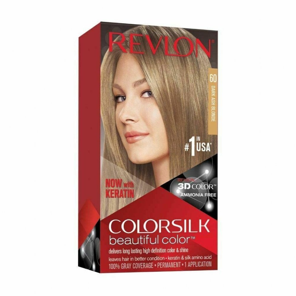 Revlon Revlon Colorsilk Hair Dye - 60 Dark Ash Blonde - Health & Beauty > Personal Care > Cosmetics Hair Dye