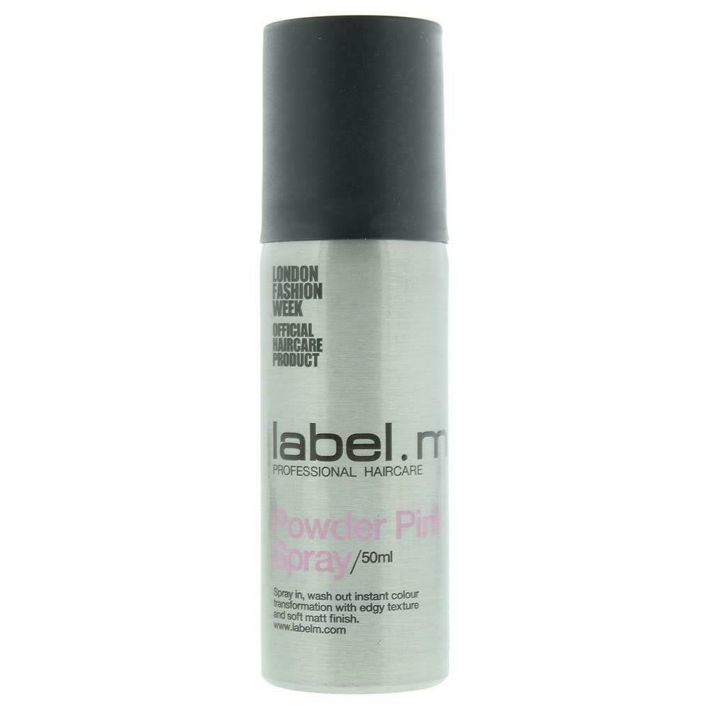 Label.m Label.M Powder Pink Hair Spray 50ml - Health & Beauty > Personal Care > Hair Care > Hair Color Haircare