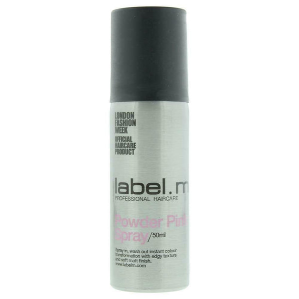 Label.m Label.M Powder Pink Hair Spray 50ml - Health & Beauty > Personal Care > Hair Care > Hair Color Haircare