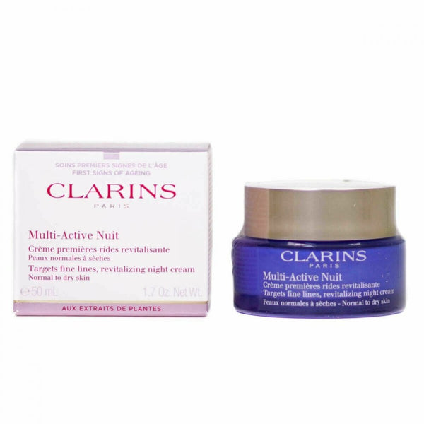 Clarins Clarins Multi Active Night Revitalizing Night Cream (Normal/Combination) 50ml - Health & Beauty > Personal Care > Cosmetics > Skin Care > Anti-Aging Skin Care