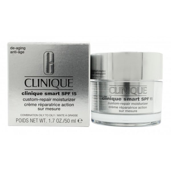 Clinique Clinique Smart SPF15 Custom Repair Moisturizer Oily Skin 50ml - Health & Beauty > Personal Care > Cosmetics > Skin Care > Lotions & Moisturizers SPF