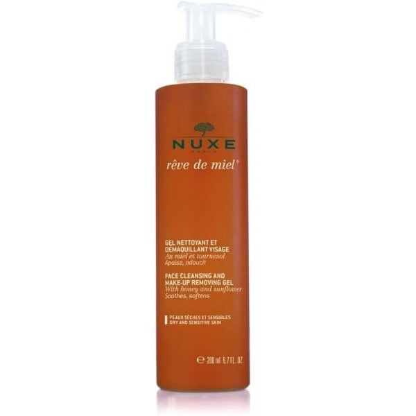 Nuxe Nuxe Reve De Miel Face Cleansing & Make-Up Removing Gel 200ml - Health & Beauty > Personal Care > Cosmetics > Skin Care > Facial Cleansers