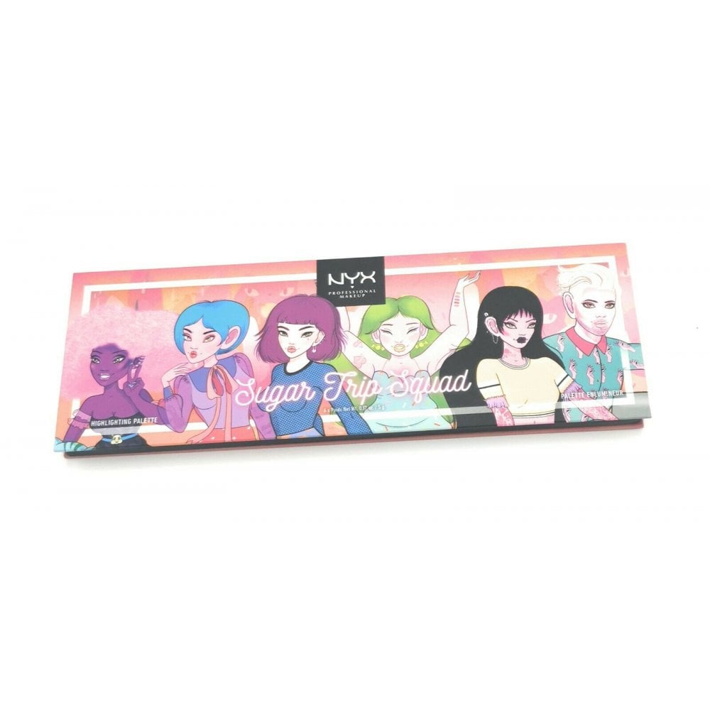 NYX Nyx Professional Makeup Sugar Trip Squad Highlighting Palette - Health & Beauty > Personal Care > Cosmetics > Makeup > Eye Makeup > Eyeliner Cosmetics